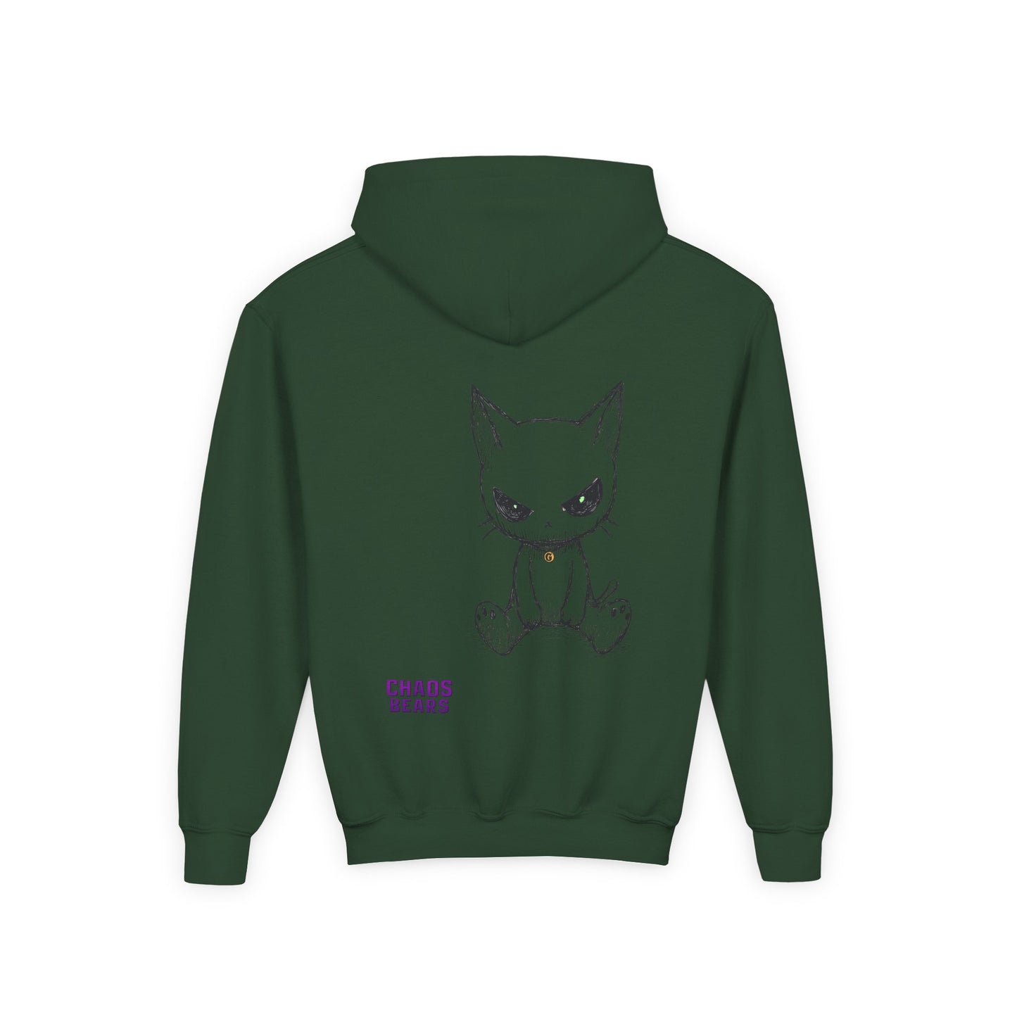 Gato Endemoniado Youth Hoodie